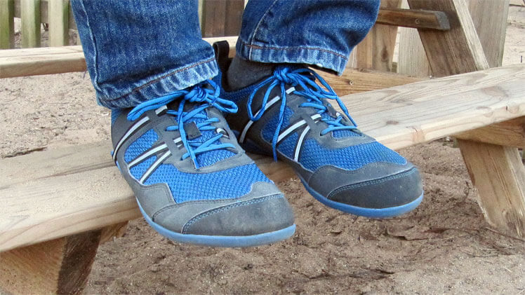 Xero Shoes Prio Damen Minimalistischer Barfuß Trail Road Running Schuh Fitness Athletic Zero Drop Sneaker 